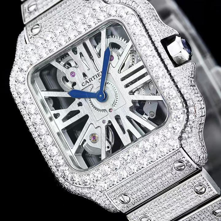 Cartier Santos De Cartier Skeleton    - EUR FASHION