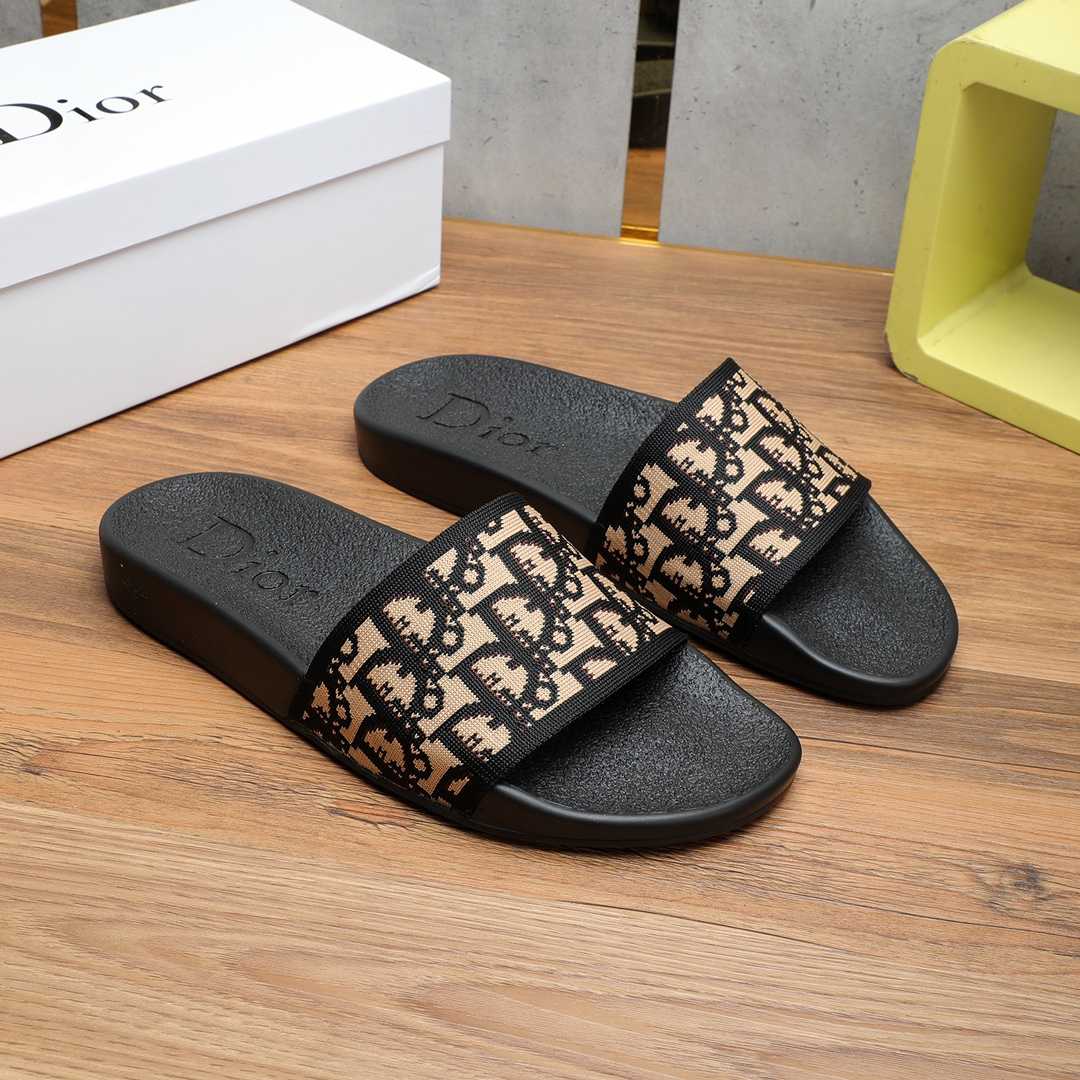 Dior Oblique Jacquard Sandals  - EUR FASHION