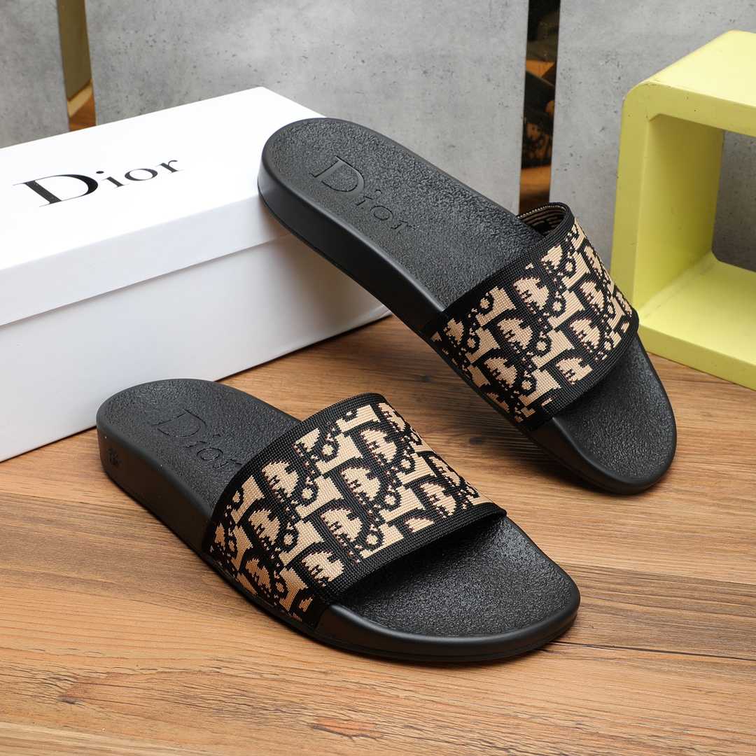 Dior Oblique Jacquard Sandals  - EUR FASHION