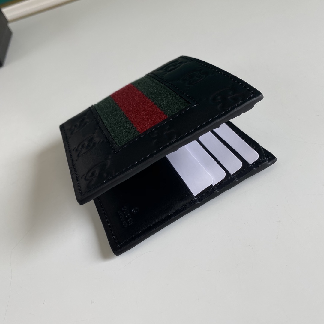 Gucci GG Supreme Web Wallet(11-9-1.5cm)    - EUR FASHION