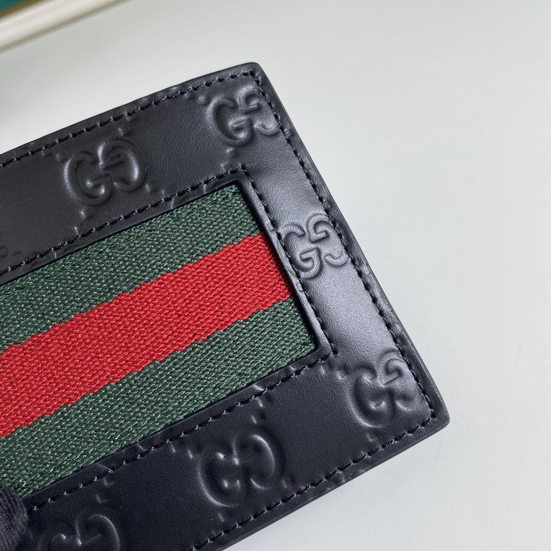 Gucci GG Supreme Web Wallet(11-9-1.5cm)    - EUR FASHION