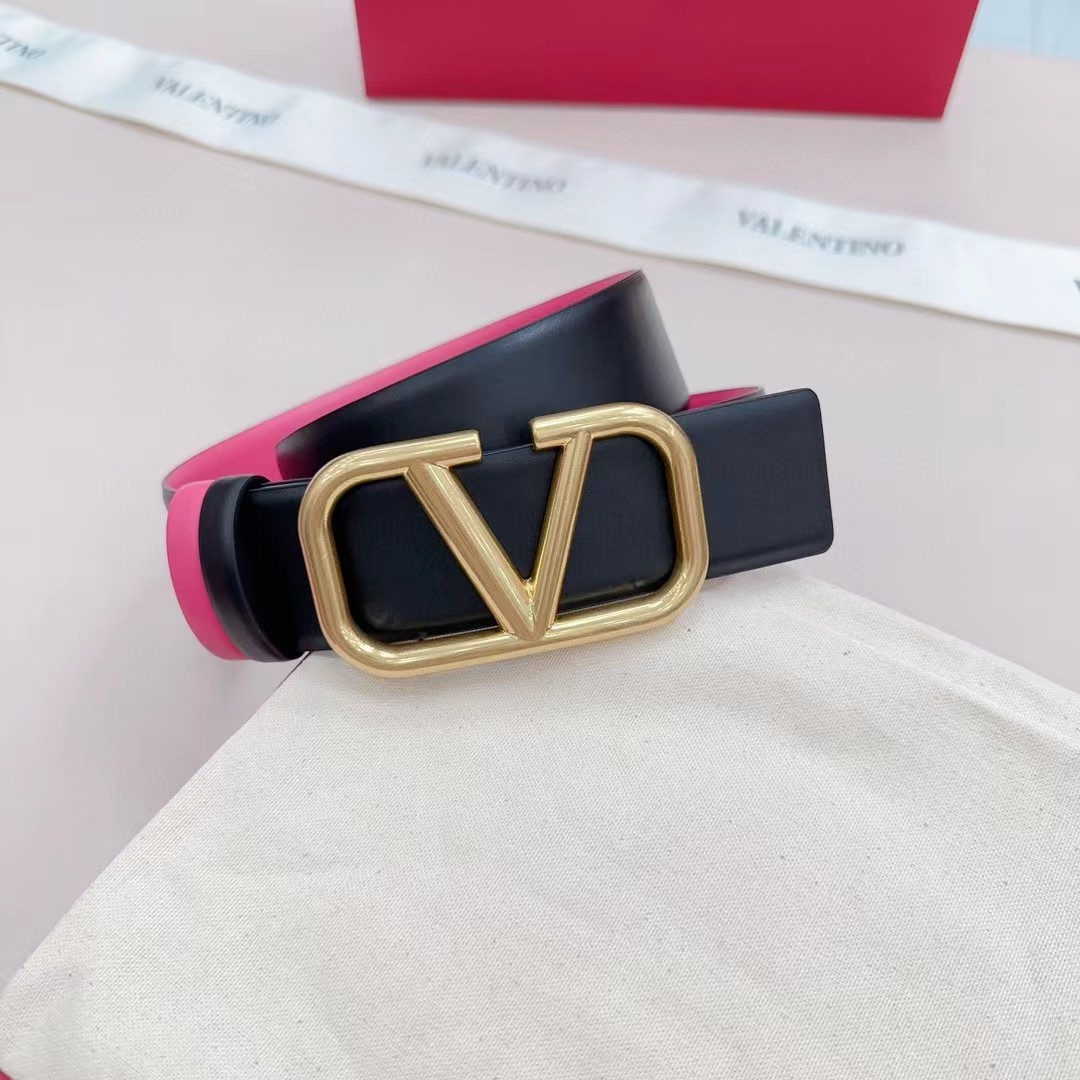 Valenti VLogo Signature Reversible Belt - EUR FASHION