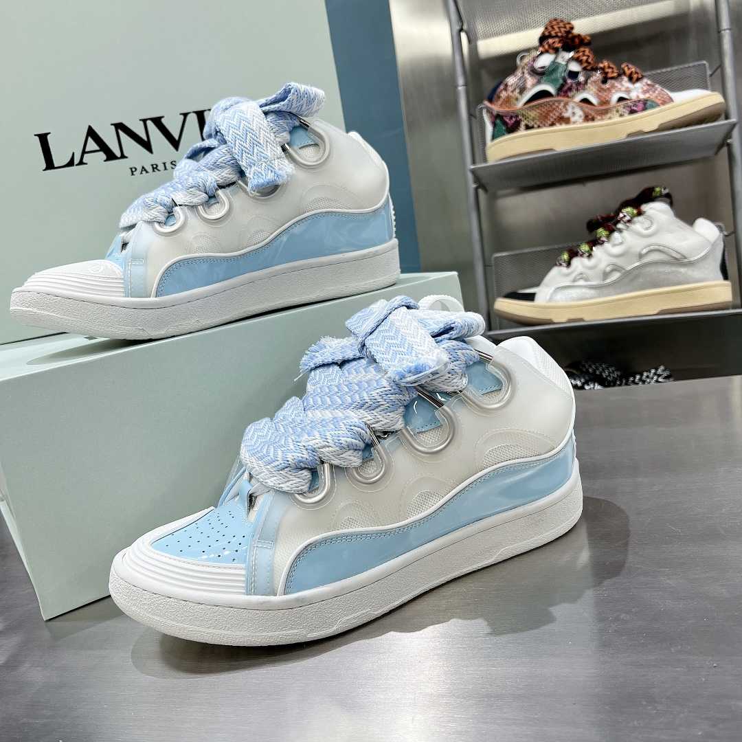 Lanvin Curb Sneakers - EUR FASHION