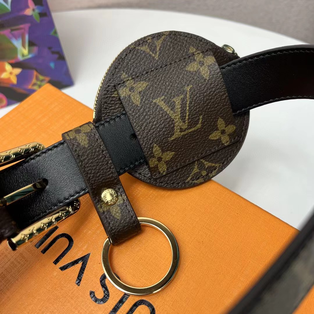 Louis Vuitton Daily Multi Pocket 30mm Belt      M0236Y - EUR FASHION