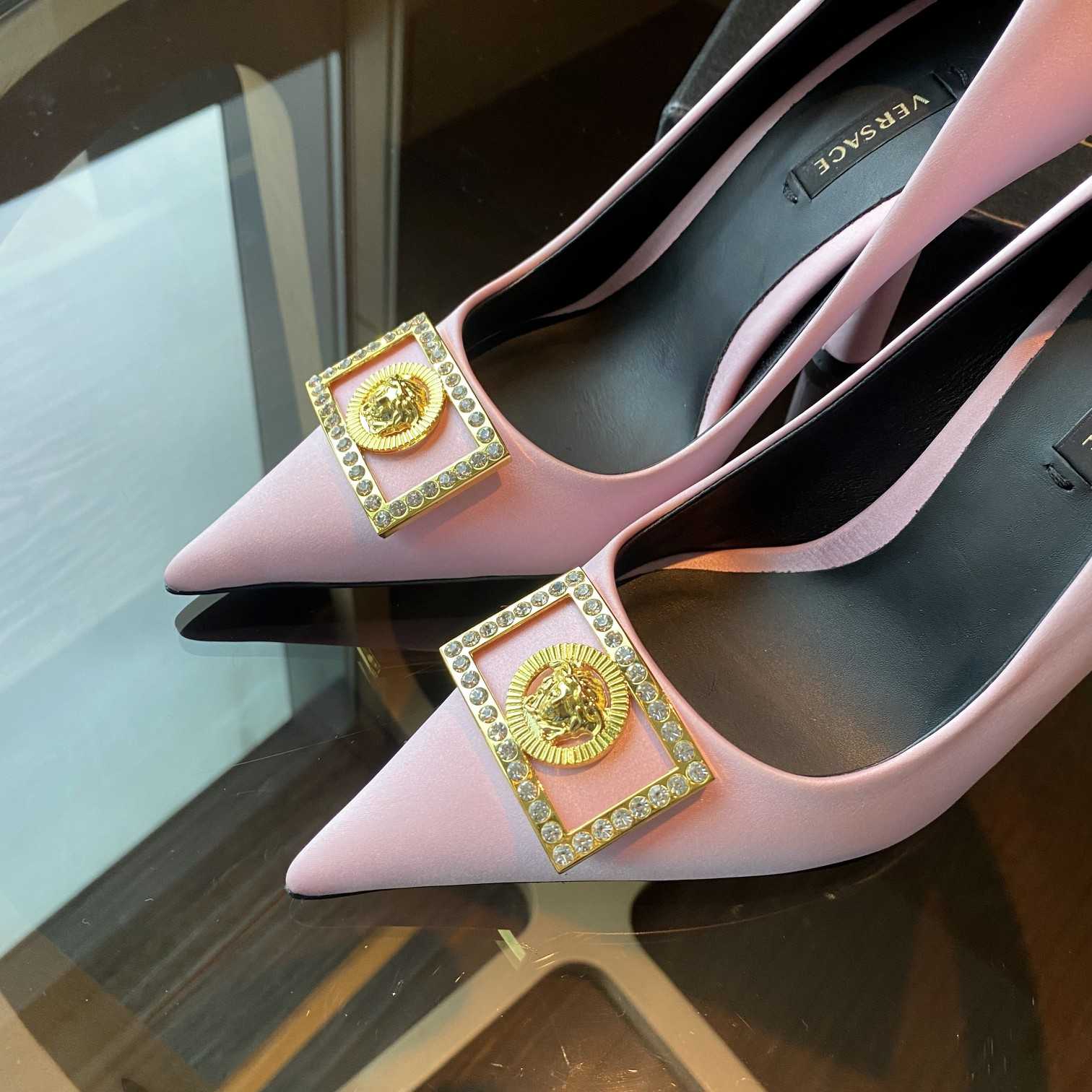 Versace Medusa Crystal Pumps - EUR FASHION