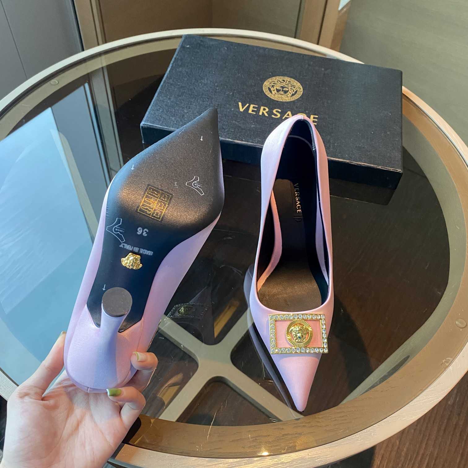 Versace Medusa Crystal Pumps - EUR FASHION