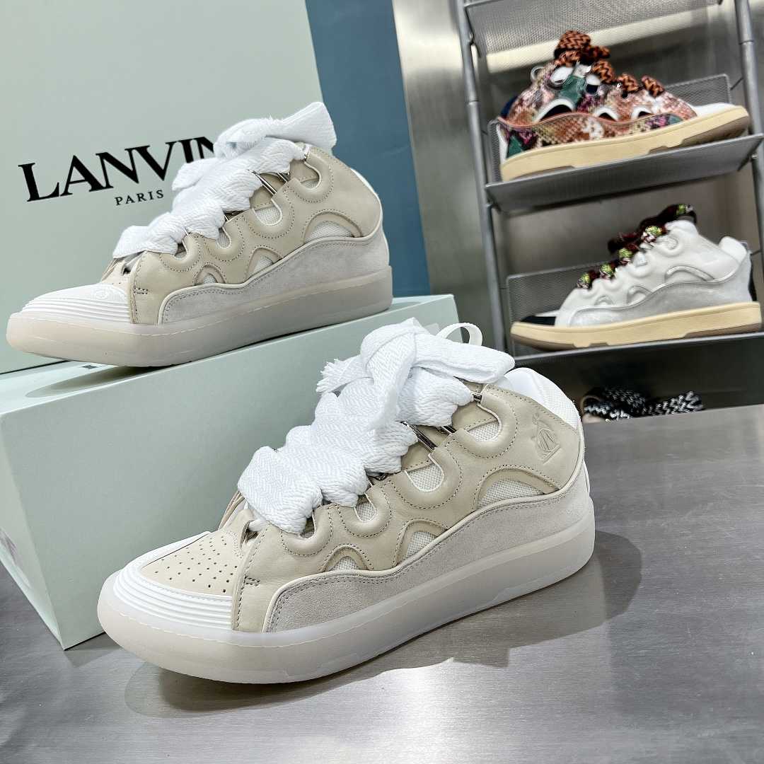 Lanvin Curb Sneakers - EUR FASHION