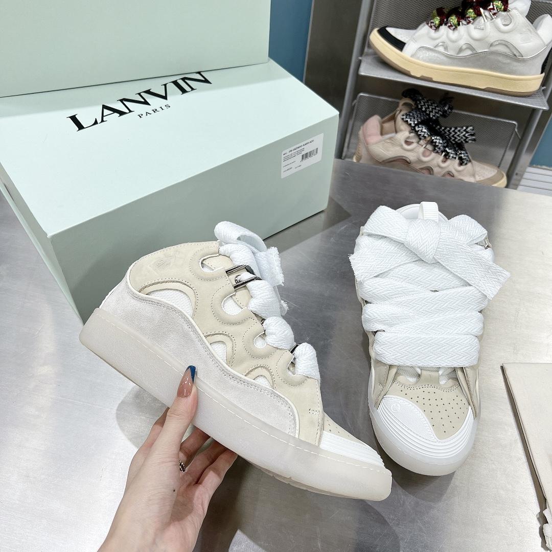 Lanvin Curb Sneakers - EUR FASHION