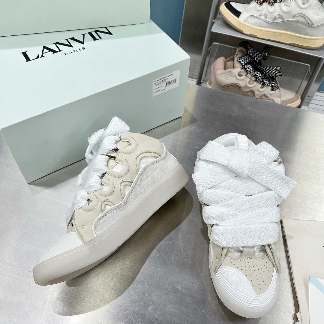 Lanvin Curb Sneakers - EUR FASHION