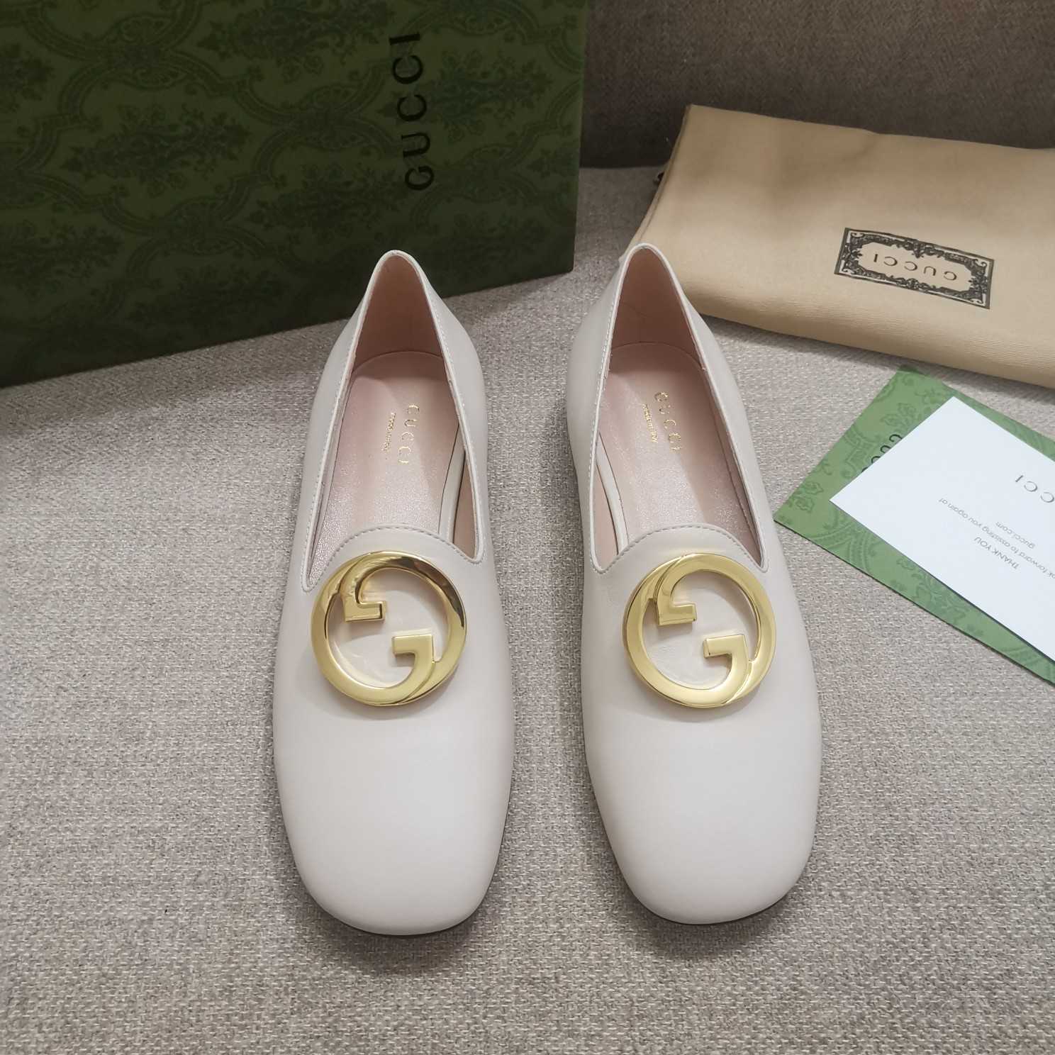 Gucci Blonde Women's Ballet Flat - EUR FASHION