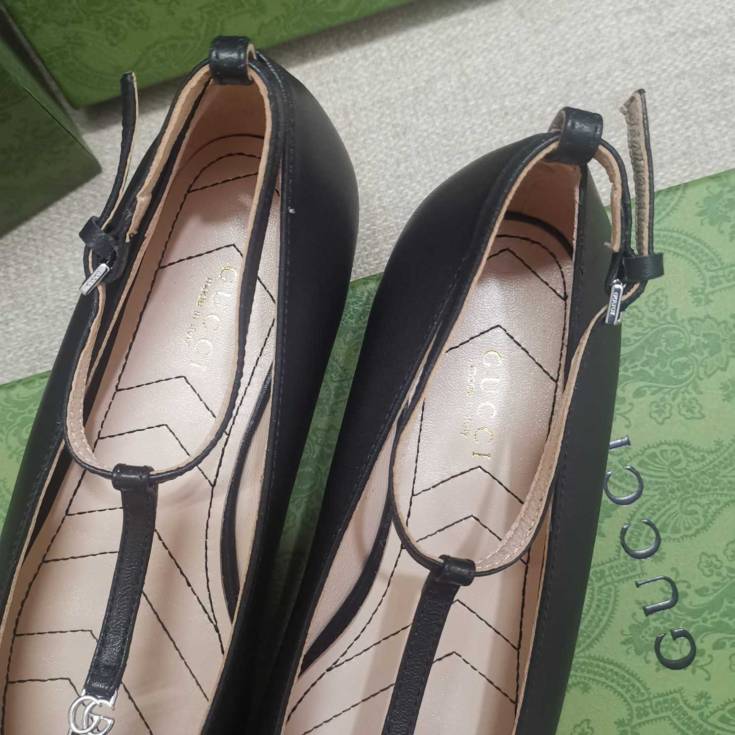 Gucci Women's Ballet Flat With Double G - EUR FASHION