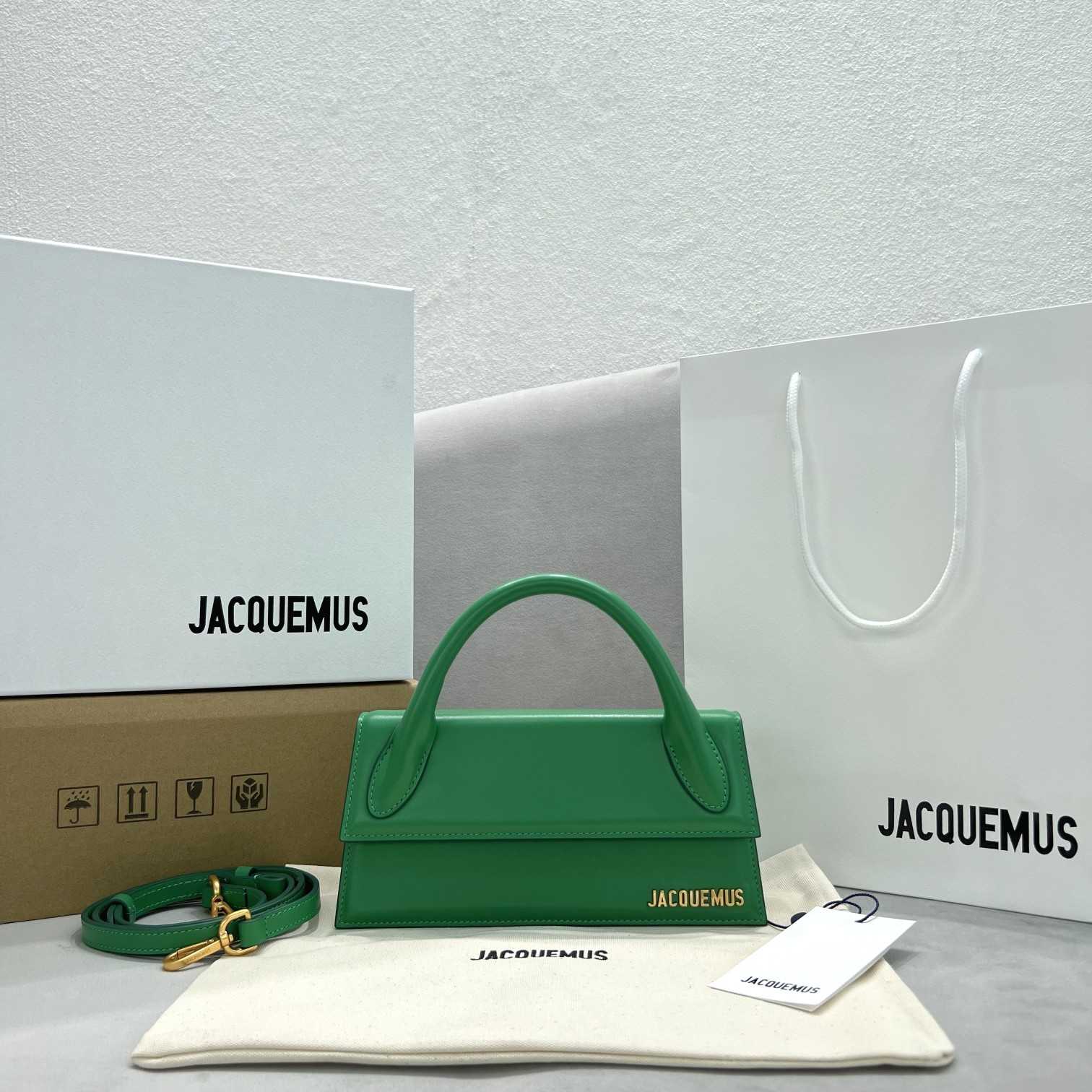 Jacquemus Le Chiquito Long Leather Handbag - EUR FASHION