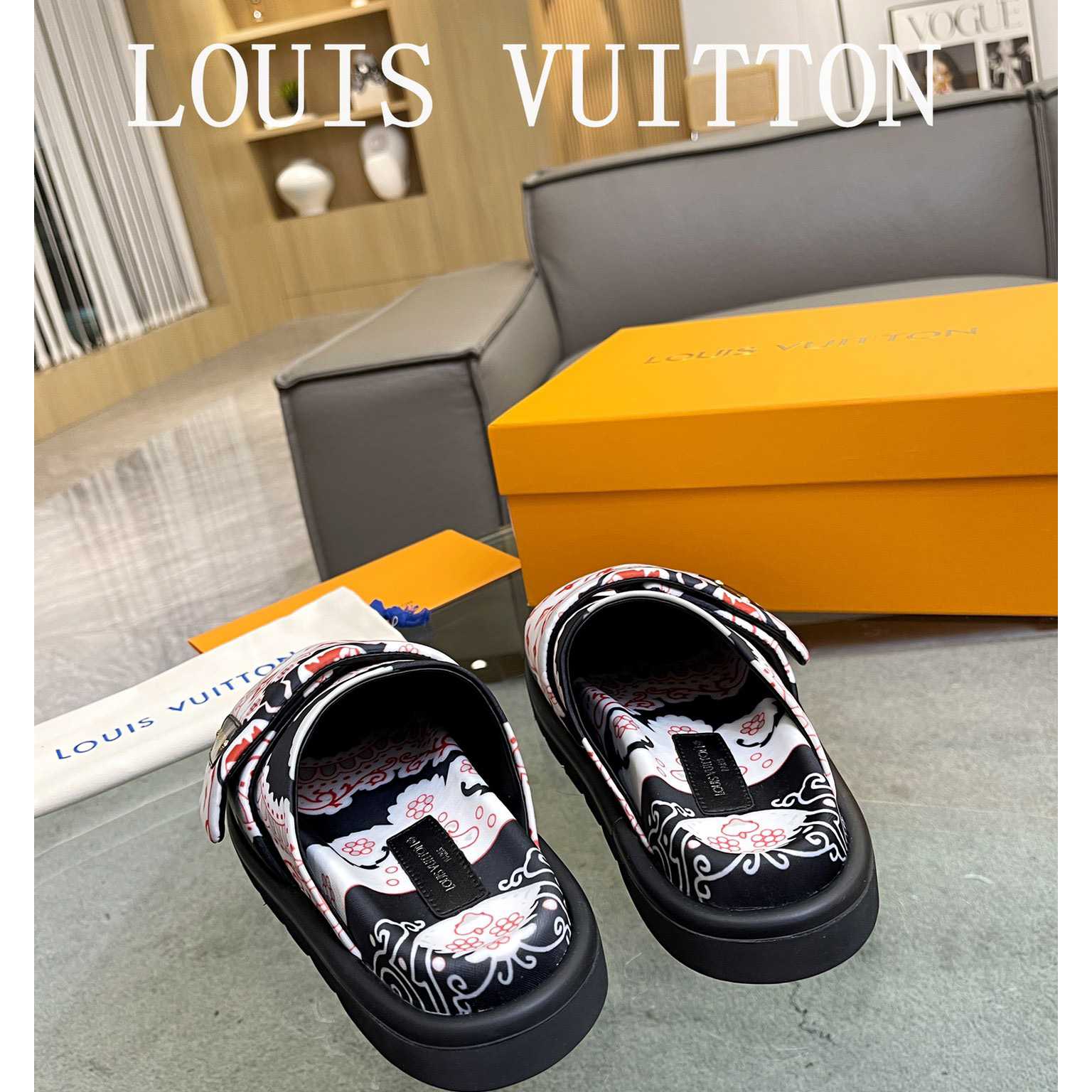 Louis Vuitton Slipper Pillow Flat Comfort Mule       - EUR FASHION