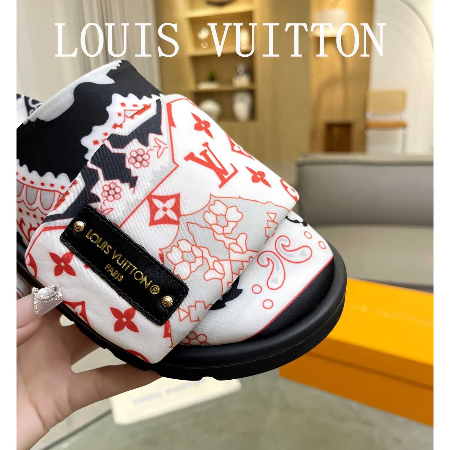 Louis Vuitton Slipper Pillow Flat Comfort Mule       - EUR FASHION