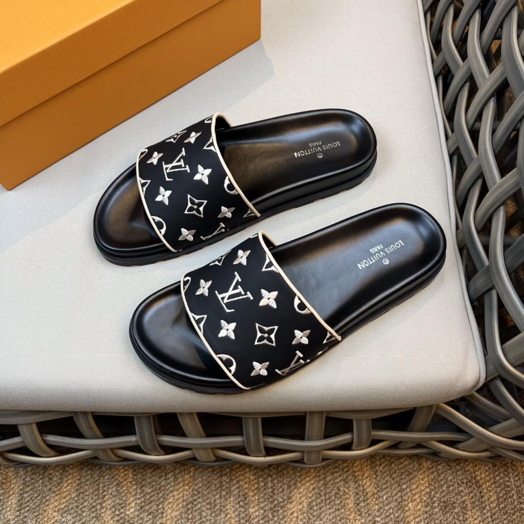 Louis Vuitton Monogram Sandals - EUR FASHION