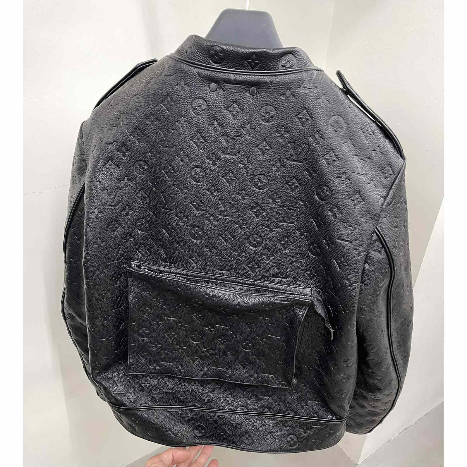 Louis Vuitton Monogram Embossed Utility Jacket - EUR FASHION