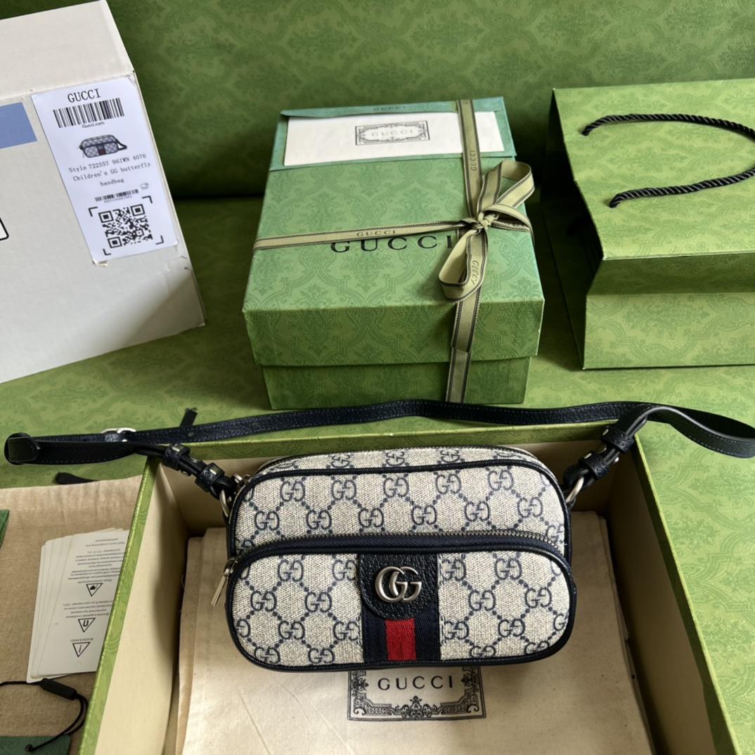 Gucci Ophidia Small Messenger Bag(24-13-6CM)   - EUR FASHION