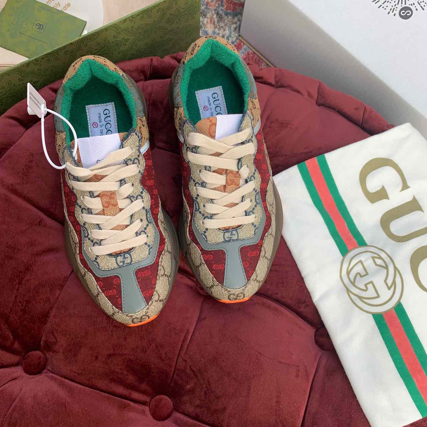 Gucci GG Rhyton Sneaker(upon uk size) - EUR FASHION