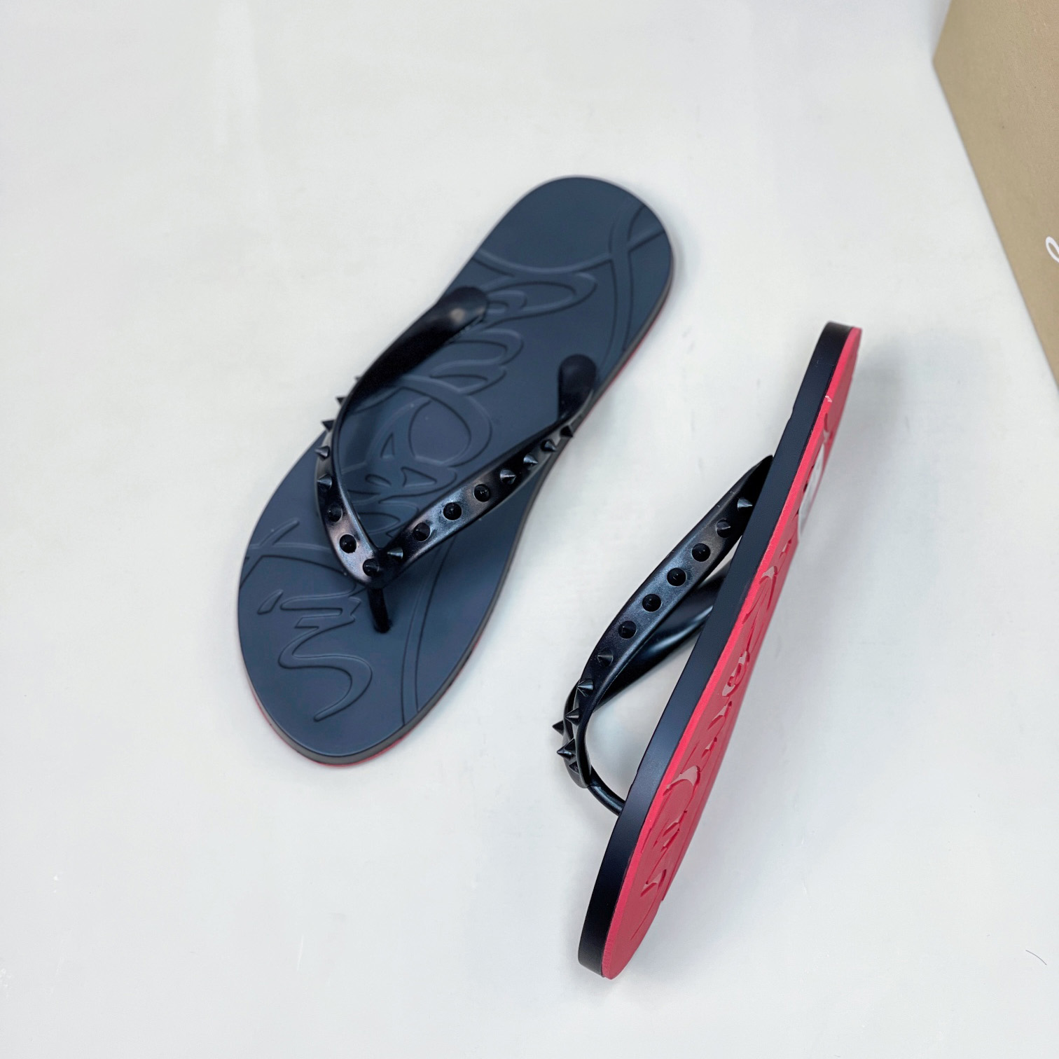 Christian Louboutin Loubi Flip Man Flip-flops - Rubber - EUR FASHION