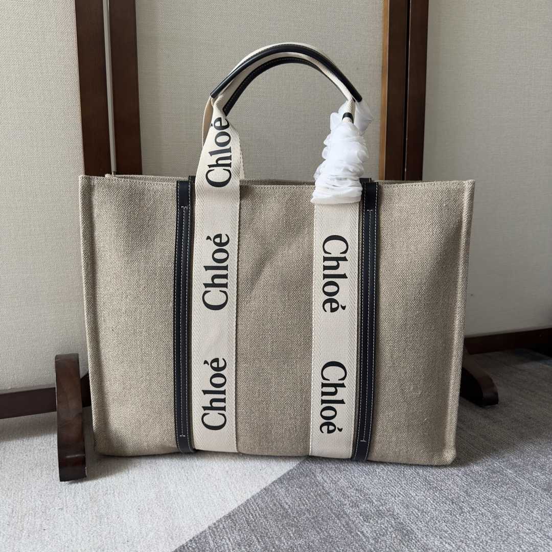 Chloe Large Woody Tote Bag(45-33-13 cm) - EUR FASHION