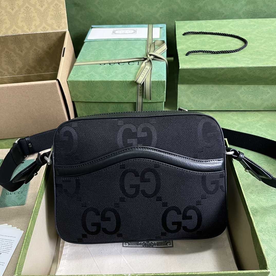 Gucci Jumbo GG Messenger Bag(25.5-20-6cm) - EUR FASHION