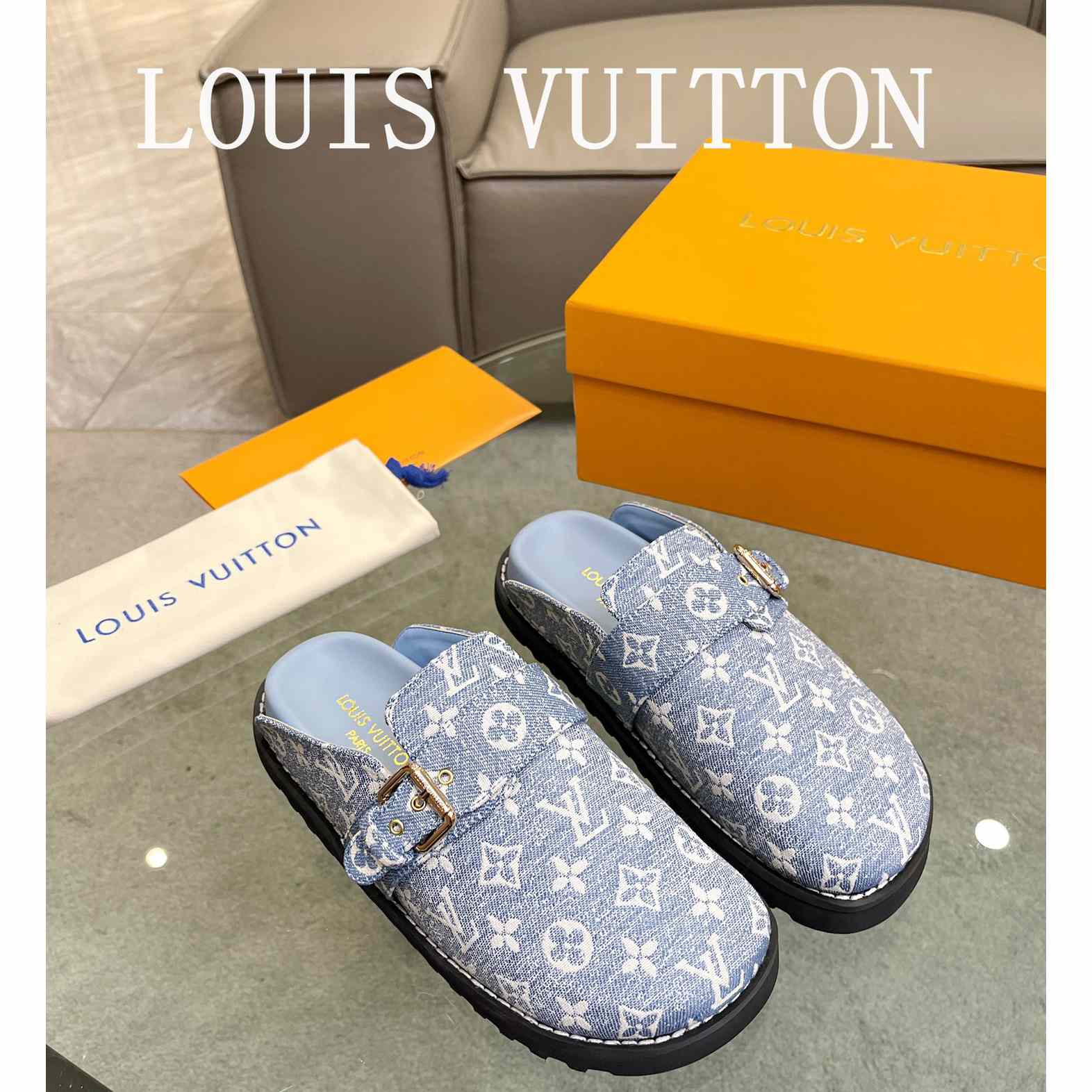 Louis Vuitton Lv Cosy Flat Comfort Clog         1AB3PD - EUR FASHION