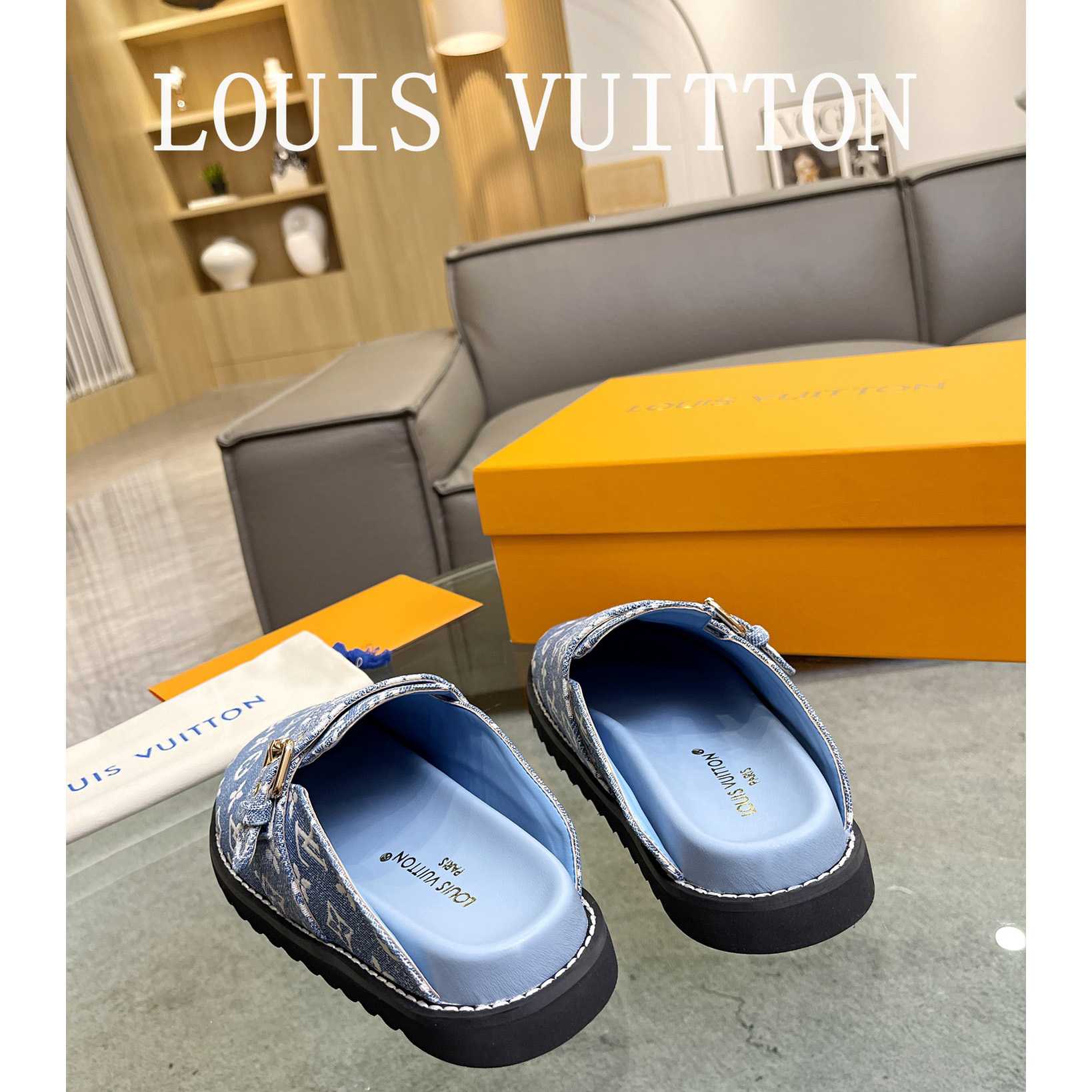 Louis Vuitton Lv Cosy Flat Comfort Clog         1AB3PD - EUR FASHION