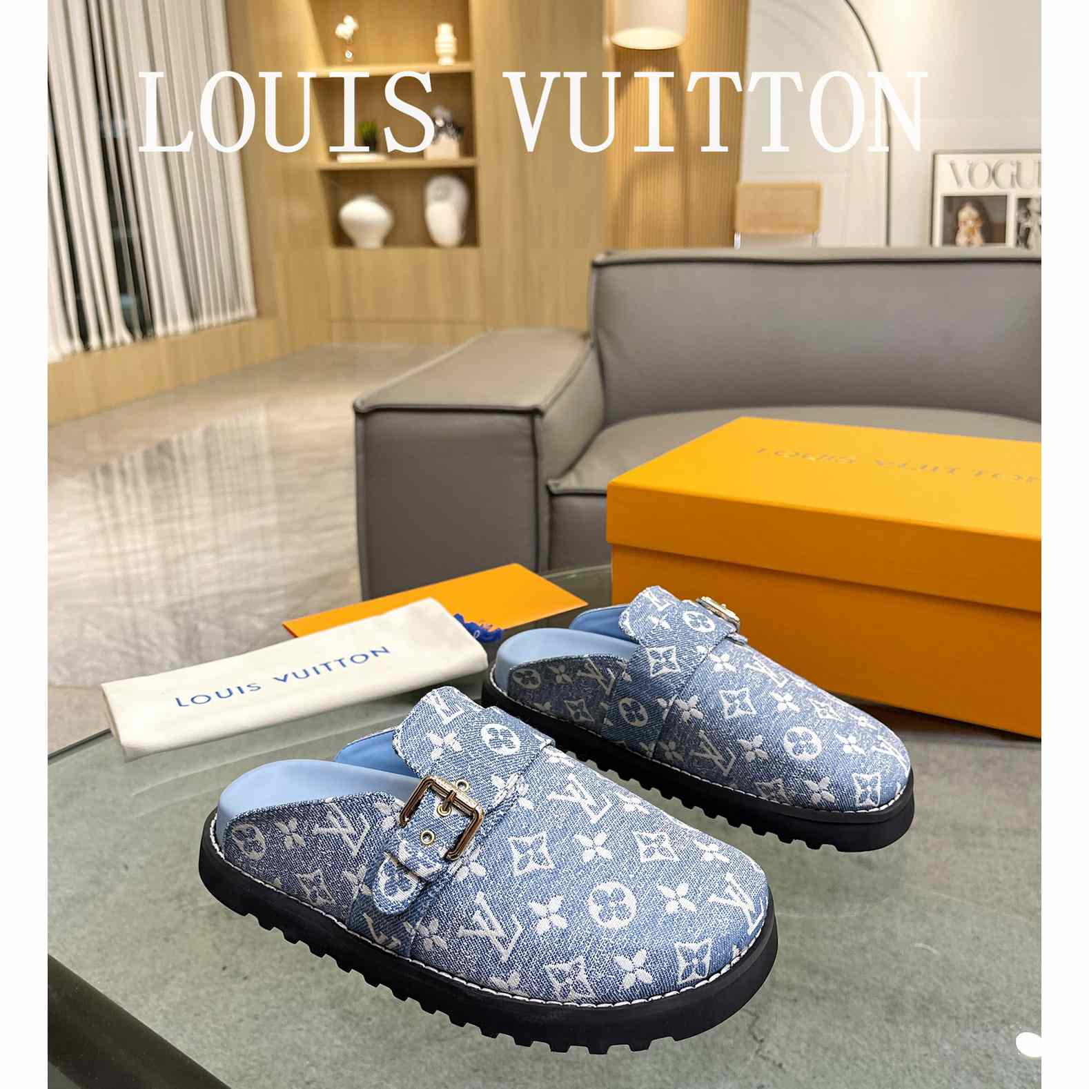 Louis Vuitton Lv Cosy Flat Comfort Clog         1AB3PD - EUR FASHION