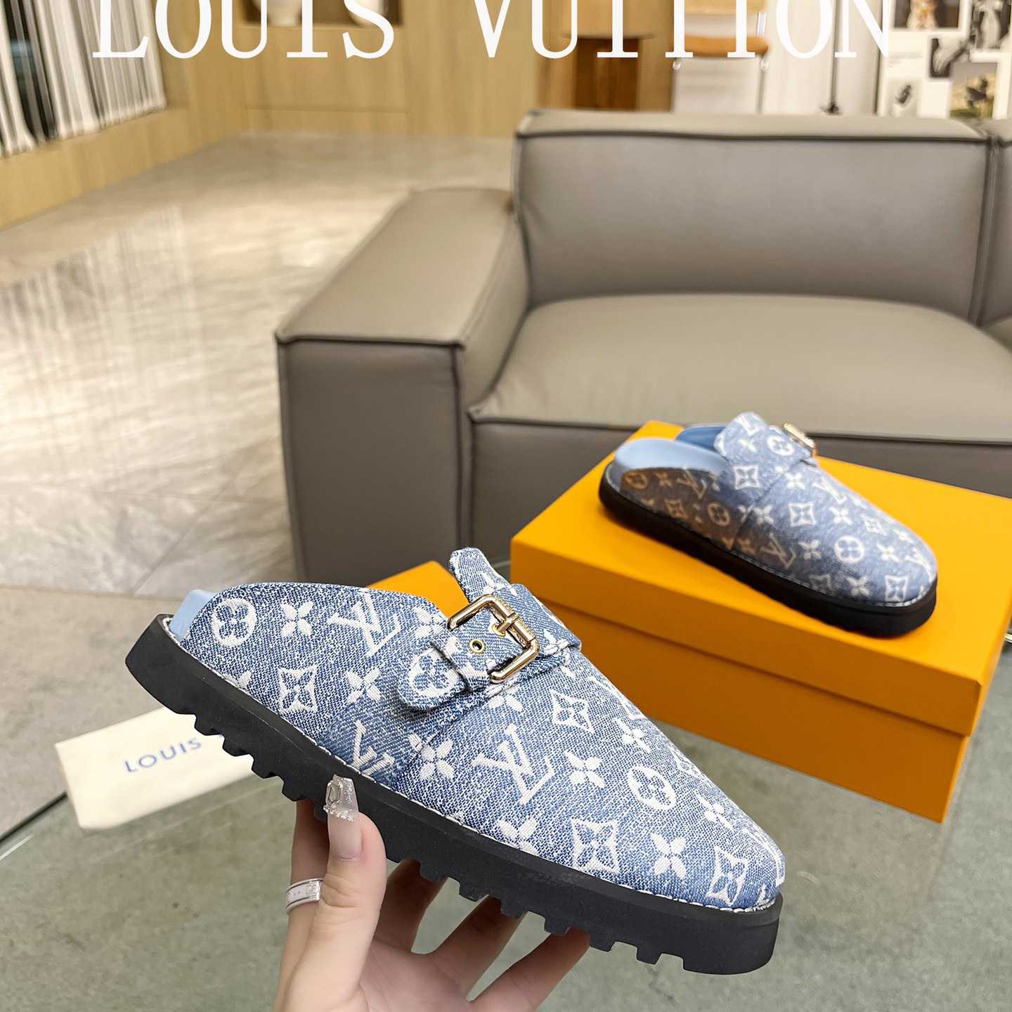 Louis Vuitton Lv Cosy Flat Comfort Clog         1AB3PD - EUR FASHION