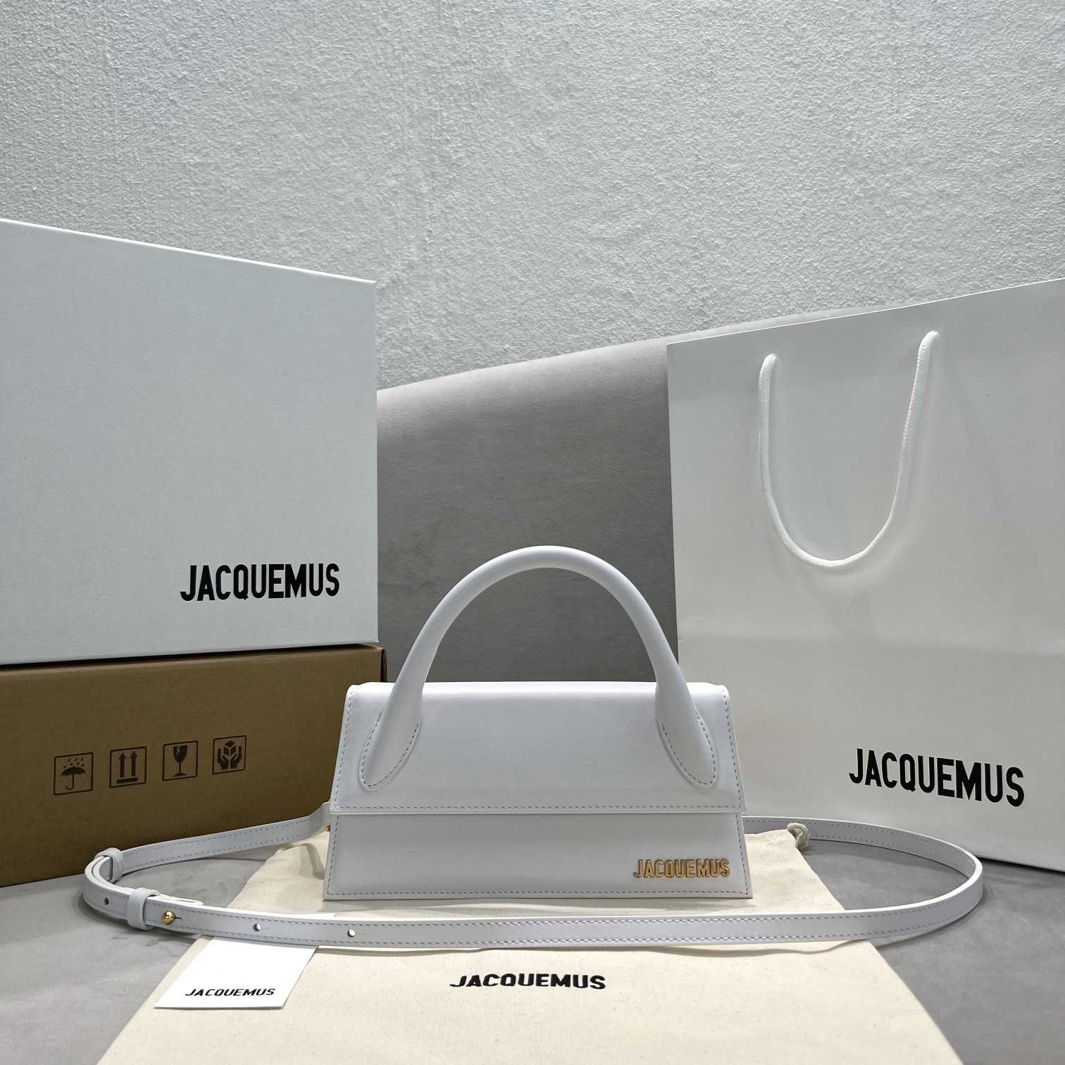 Jacquemus Le Chiquito Long Leather Handbag - EUR FASHION