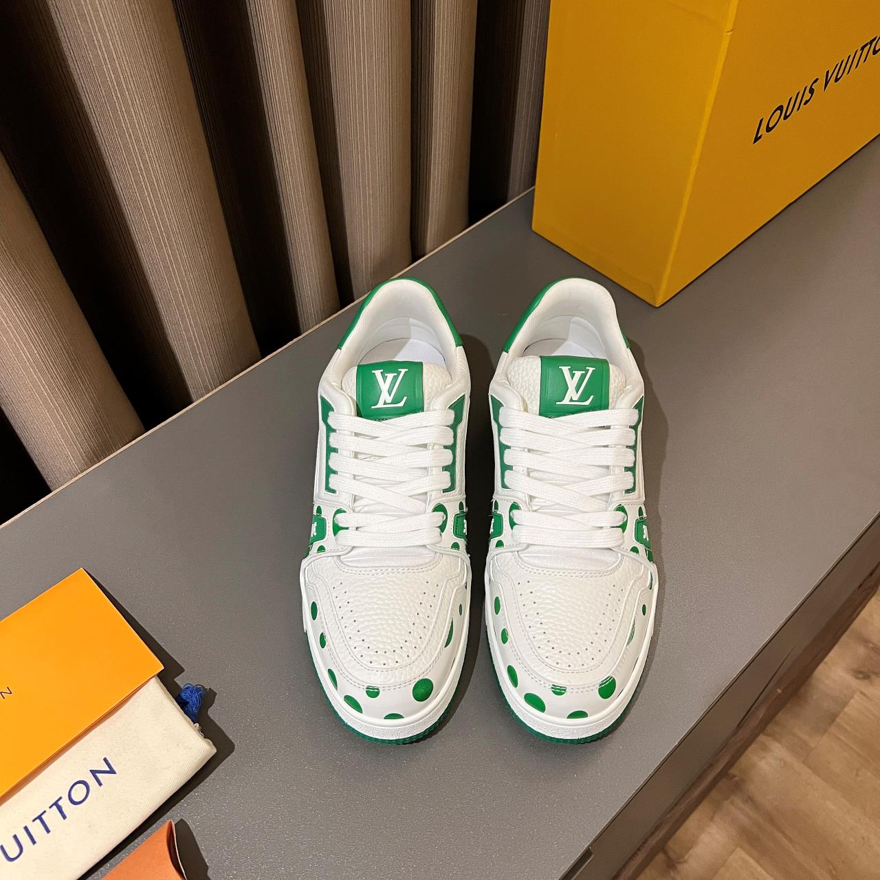 Louis Vuitton LV x YK LV Trainer Sneaker(upon uk size)   - EUR FASHION