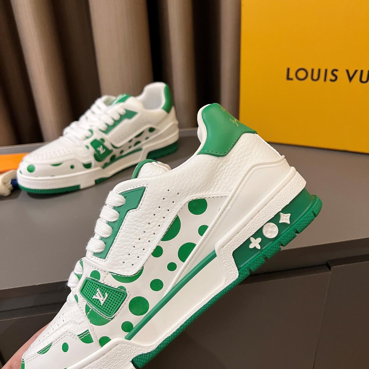 Louis Vuitton LV x YK LV Trainer Sneaker(upon uk size)   - EUR FASHION