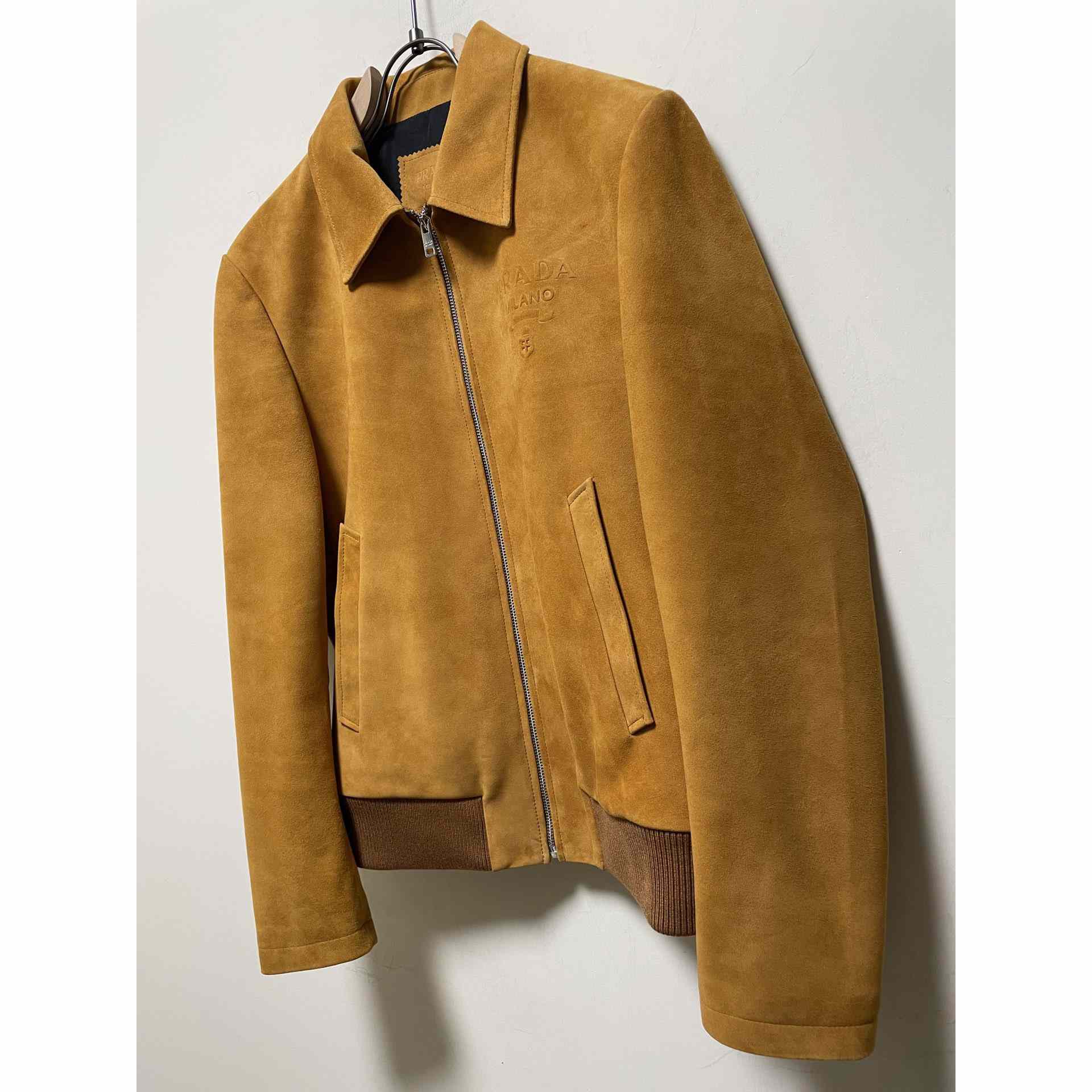 Prada Suede Bomber Jacket - EUR FASHION