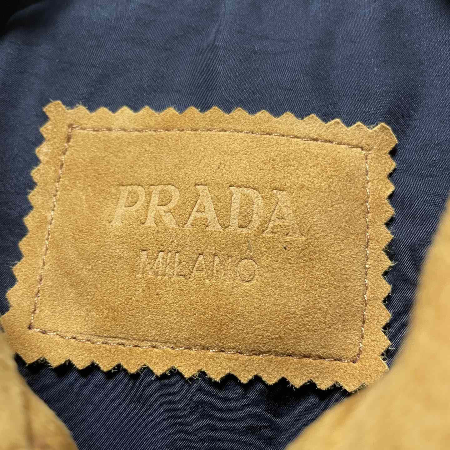 Prada Suede Bomber Jacket - EUR FASHION