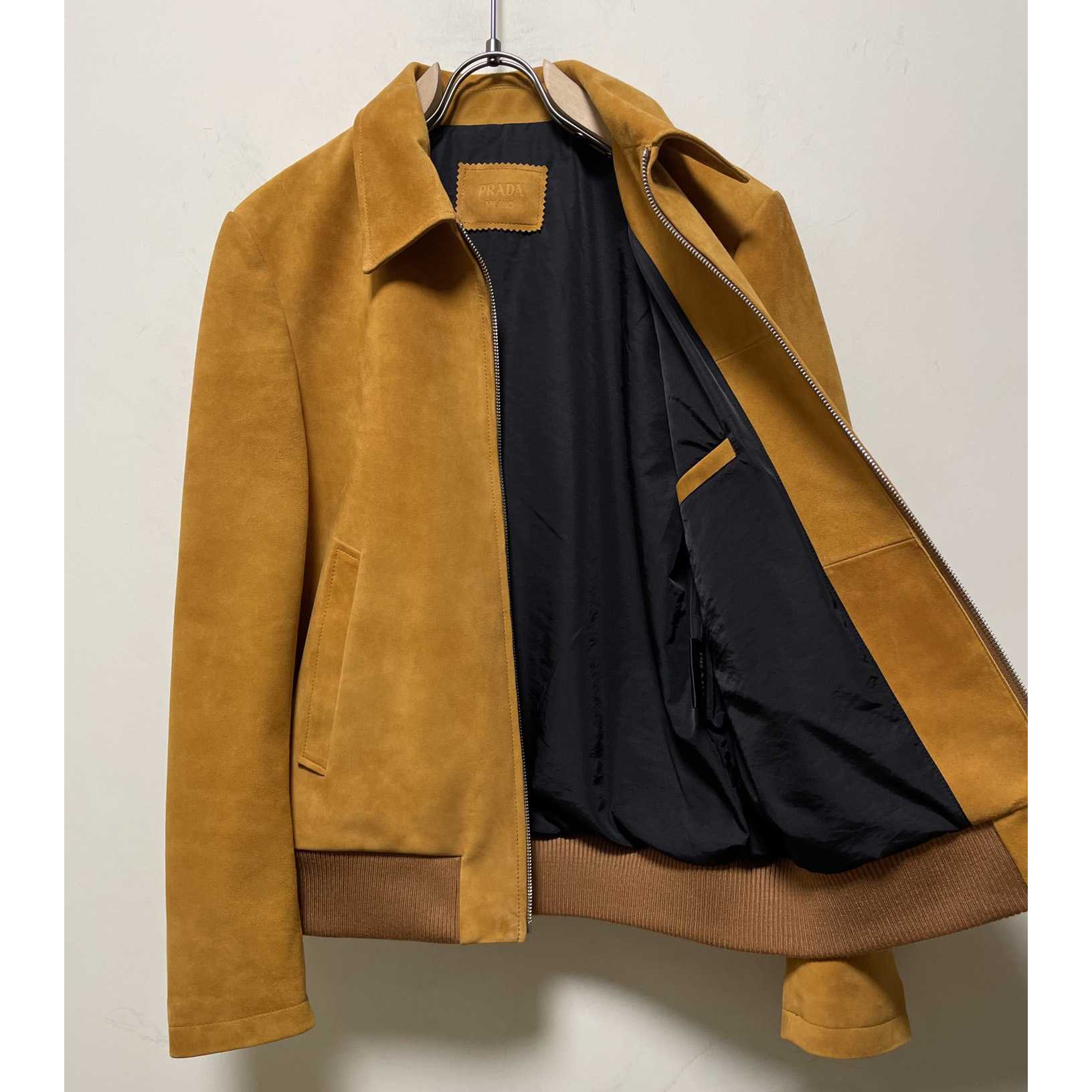 Prada Suede Bomber Jacket - EUR FASHION