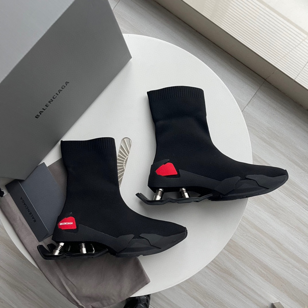 Balenciaga Speed Sneaker In Black - EUR FASHION