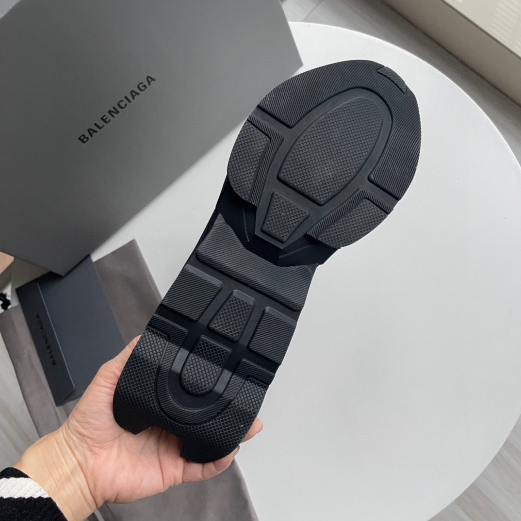 Balenciaga Speed Sneaker In Black - EUR FASHION