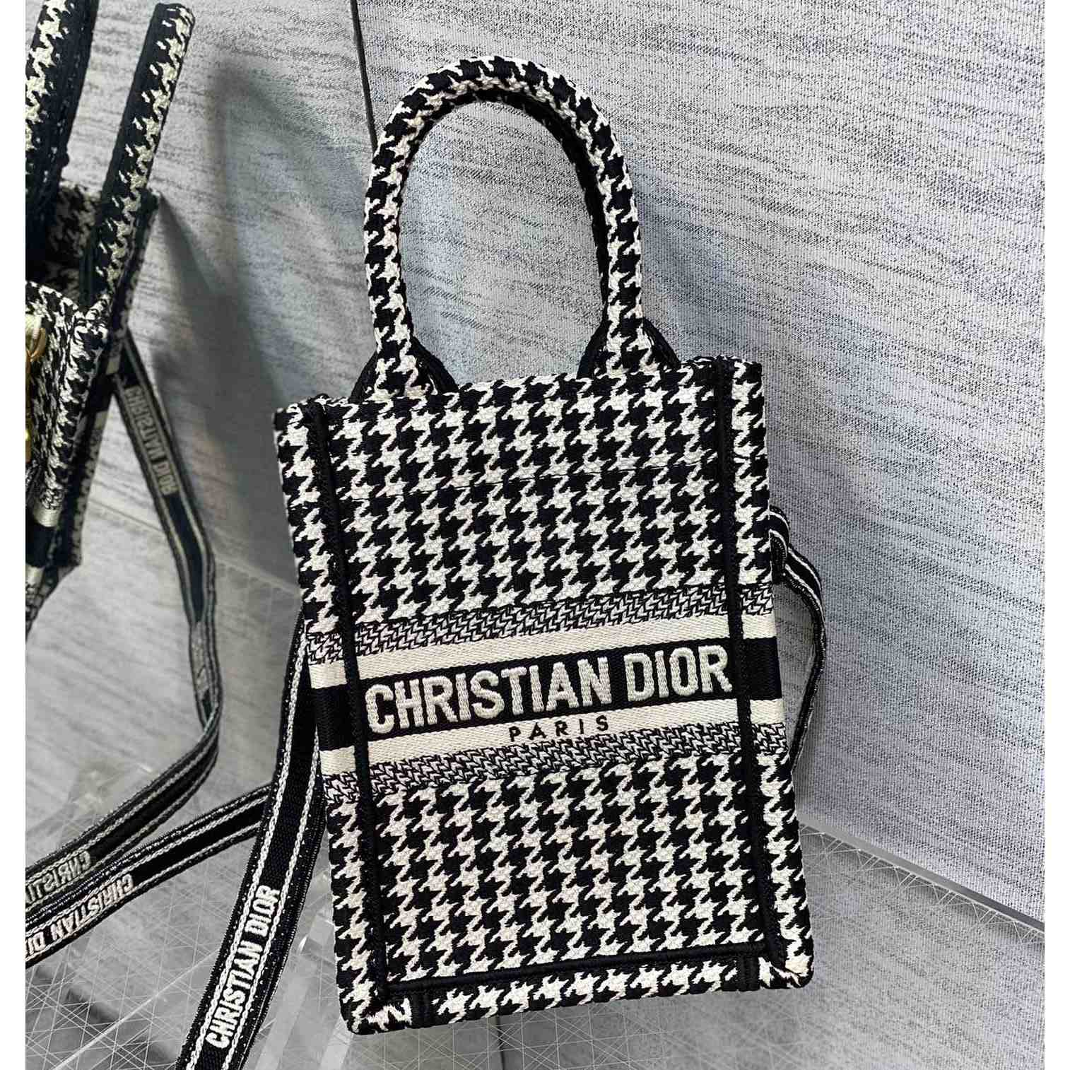 Dior Mini Dior Book Tote Phone Bag - EUR FASHION