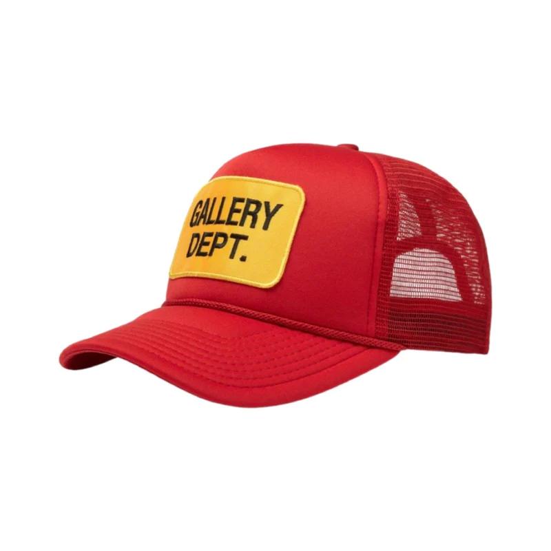 Gallery Dept. Souvenir Red Trucker Hat - EUR FASHION