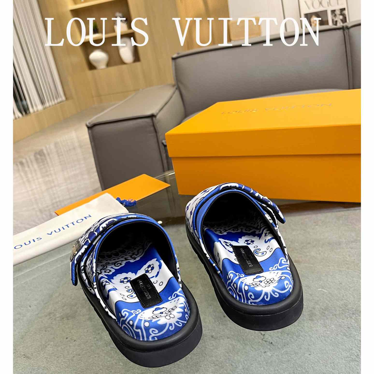 Louis Vuitton Slipper Pillow Flat Comfort Mule        1AAM52 - EUR FASHION