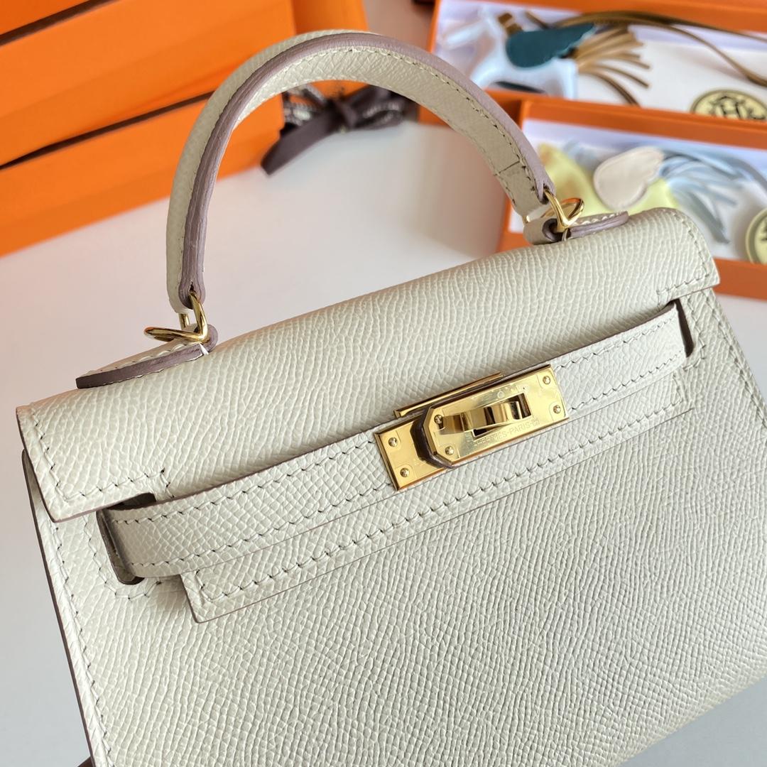 Hermes Kelly Mini Women Handbag(19-13-6cm ) - EUR FASHION