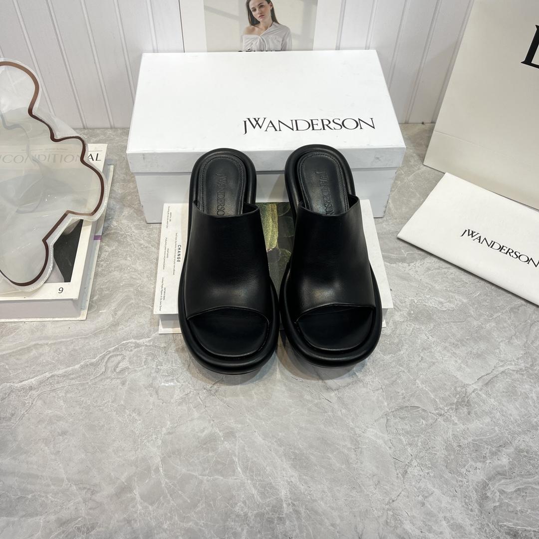 Jw Anderson Bumper-Tube Leather Mules - EUR FASHION