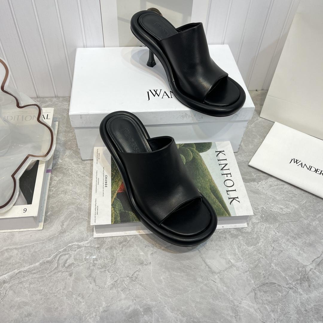 Jw Anderson Bumper-Tube Leather Mules - EUR FASHION