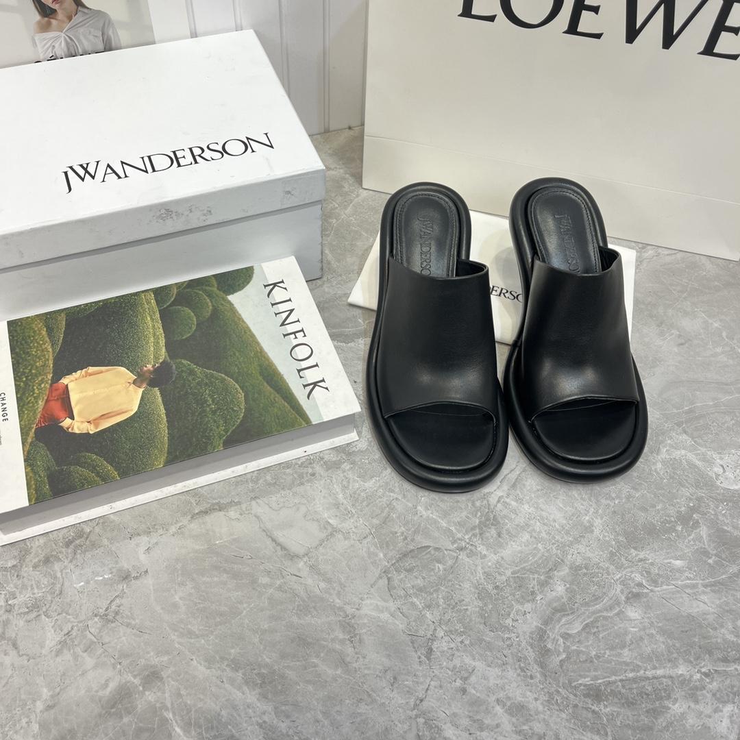 Jw Anderson Bumper-Tube Leather Mules - EUR FASHION