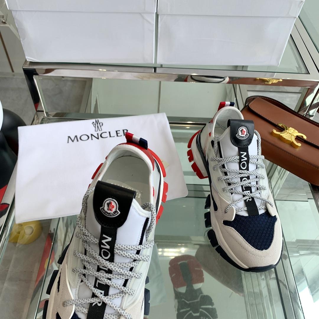 Moncler Trevor Chunky Nylon Trainer Sneakers - EUR FASHION