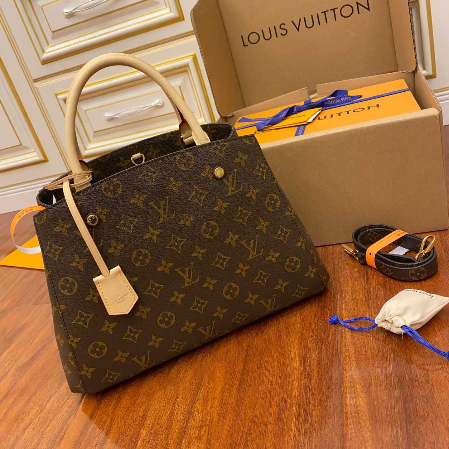 Louis Vuitton Montaigne MM    M41056 - EUR FASHION