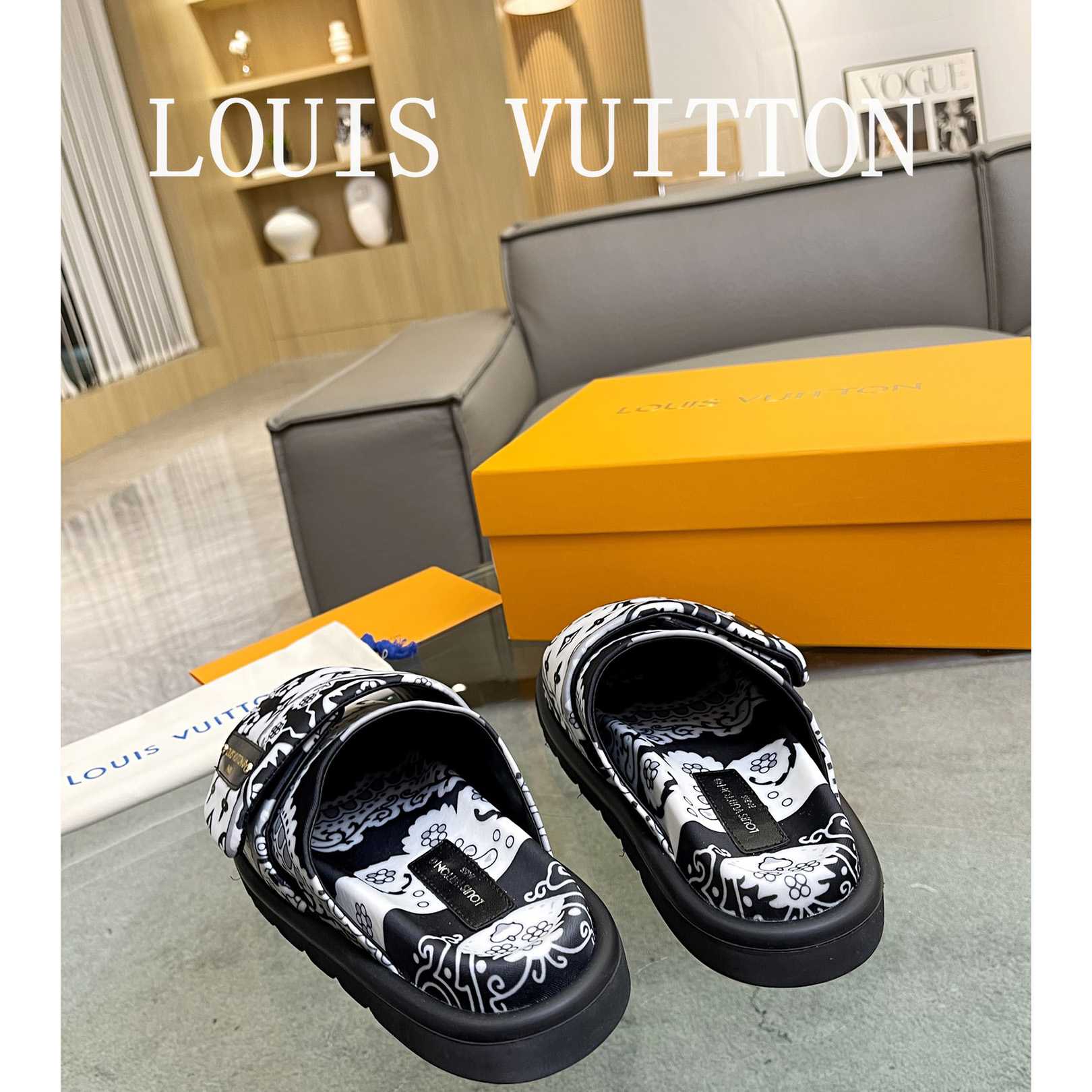 Louis Vuitton Slipper Pillow Flat Comfort Mule       - EUR FASHION