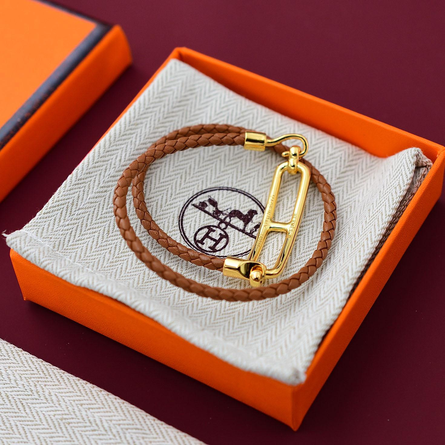 Hermes Roulis Double Tour Bracelet - EUR FASHION