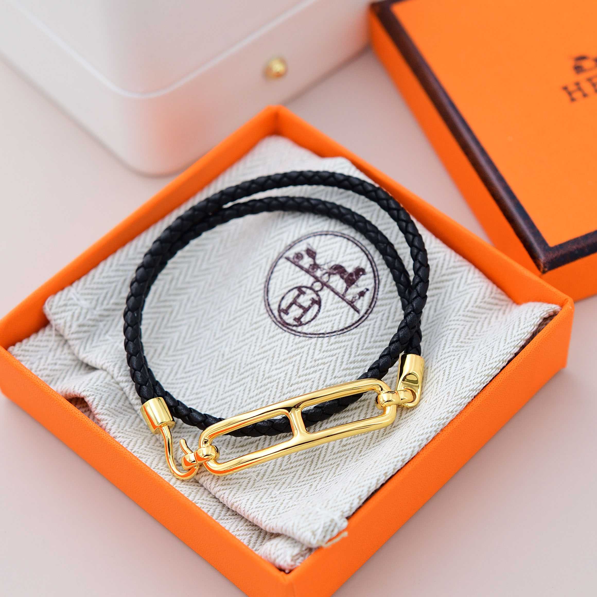 Hermes Roulis Double Tour Bracelet - EUR FASHION