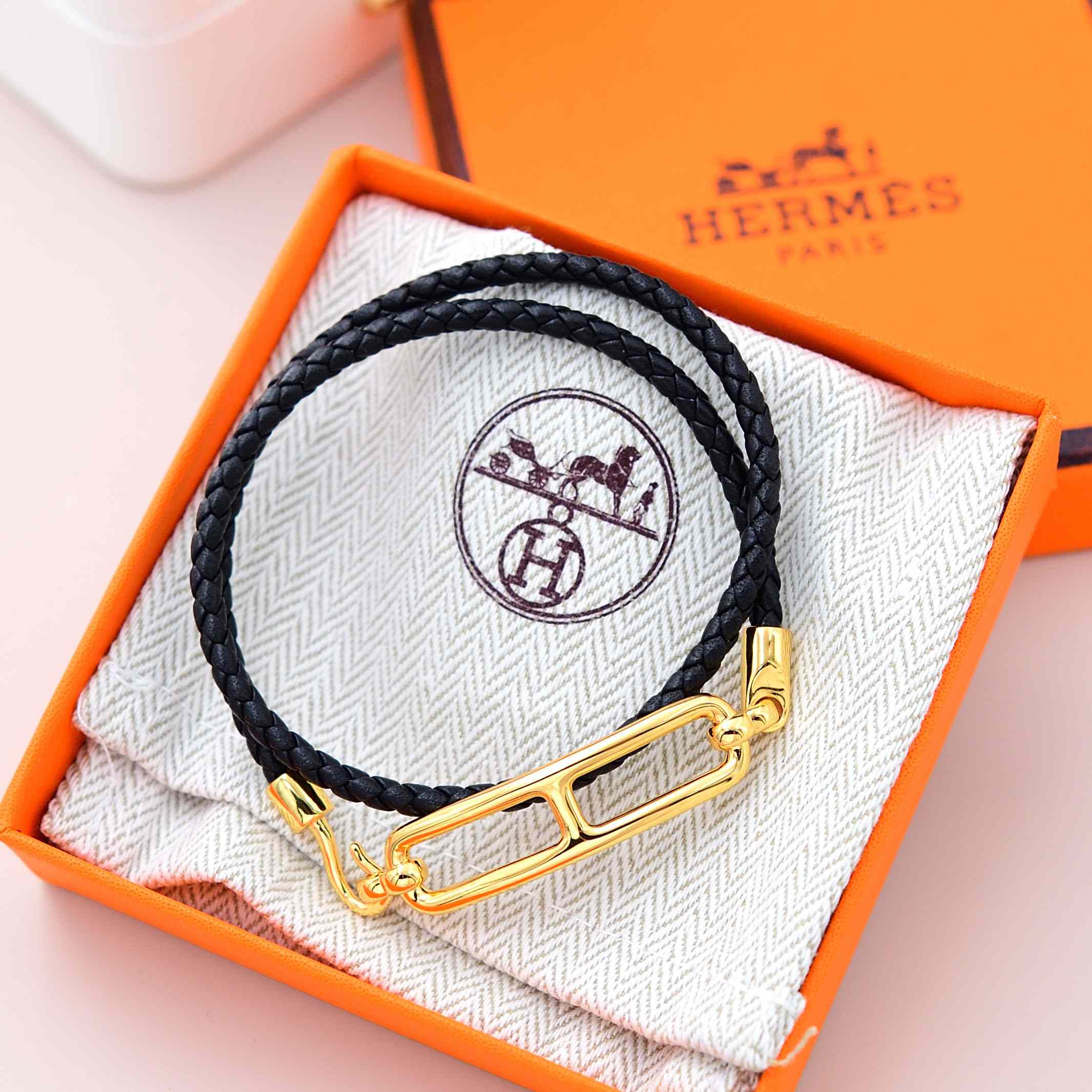 Hermes Roulis Double Tour Bracelet - EUR FASHION